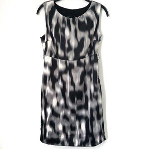 Attention Black/Gray Sleeveless Dress, XS - NWT